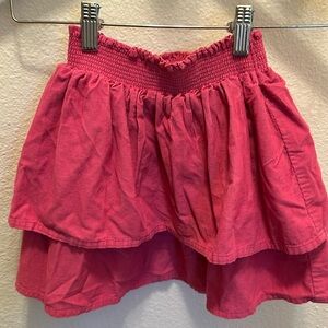 Mini Boden pink corduroy skirt, size 7-8 excellent condition